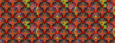 Çocuk stili. Çiçekli eskiz arkaplanı. Renkli Bahar Teması eskiz kalıbı. Düz Çiçek Elementleri Tasarımı.