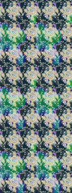 Tatil havası. Bahar mevsimi. Nazik romantik baskı. Raster güzel bir çiçek deseni çiziyor..