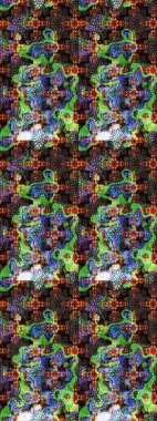 Beautiful watercolor Bouquet of summer flowers sketch pattern. Nice fabric pattern.