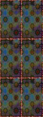 Sabıka fotoğraflarında, bebek kıyafetlerinde, duvar kâğıtlarında, paket kutularında falan kullanılabilir. Zarif, parlak ve pürüzsüz kahverengi ve yeşil çiçek desenli tasarım.