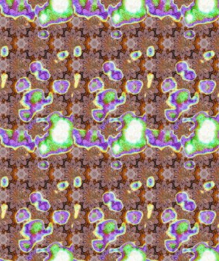 Tarafsız renklerde çiçekler. Sevimli çiçek raster deseni. Renkli Bahar Teması eskiz kalıbı. Düz Çiçek Elementleri Tasarımı.