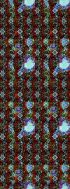 Raster illüstrasyonu. Dekorasyon ve tasarım için güzel bir desen. Çiçeğin suluboya çizimlerinin mükemmel deseni. Suluboya çizim kalıbı. Eski model. Moda yazdırma.