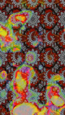 Yumuşak, bahar çiçekli arka plan. Gri ve kırmızı renkte çiçekler. Raster çiçek desenli ve çiçekli..