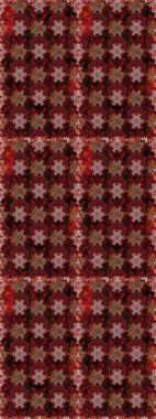 Raster kusursuz. Güzel kumaş deseni. Düz Çiçek Elementleri Tasarımı. Renkli Bahar Temalı Kusursuz Arkaplan. Çiçek deseni.