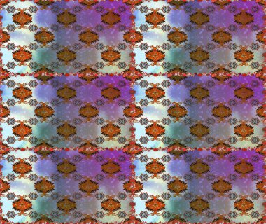 Stilize çiçek ile Seamless modeli. Süslü zentangle sorunsuz doku, soyut çiçeklerle süs. Çiçek desenli kullanılan duvar kağıdı, desen dolgularını, web sayfası arka planı için.