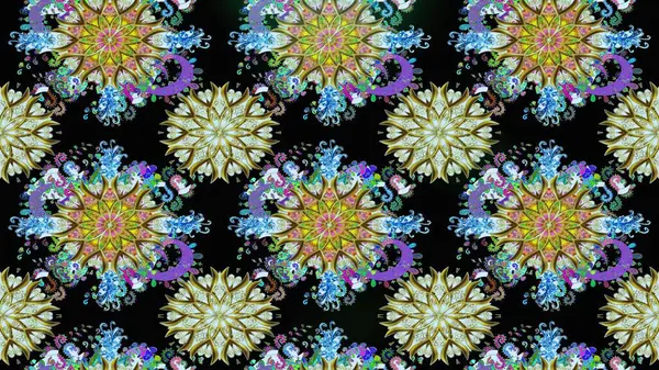 Siyah ve nötr renklerde çiçekler. El çizimi. Suluboya çizimi. Çiçeklerle kusursuz desen.