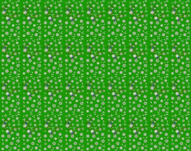 Çiçek arkaplan. Yeşil renkli şirin tekstil. Çiçek duvar kâğıdı. Raster illüstrasyonu. Renkli çizim deseni.