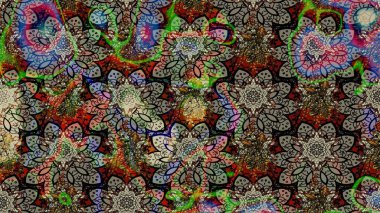 Raster suluboya çiçek deseni, narin çiçekler, gri çiçekler, tebrik kartı şablonu. Güzel kumaş deseni.