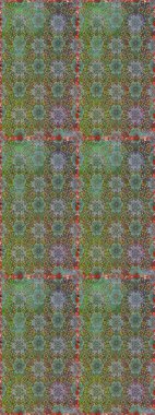 Tebrik kartı geçmişi, boyama kitabı, arkaplan ve tekstil için kullanılabilir. Sınır Kızılderili çiçekli paisley patten. Raster Henna tarzı. Kusursuz süs izi. Etnik Mandala havlusu.