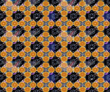 Siyah renkli çiçekler. Çiçek desenli eskiz. Tişört baskısı için çiçek boyama rasteriName.