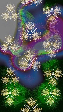 Tekstil, tebrik kartı, boyama kitabı, telefon kılıfı baskısı için kullanılabilir. Kızılderili desenli desenli desenli şal deseni. Etnik Mandala süsü. Raster Henna dövme stili.