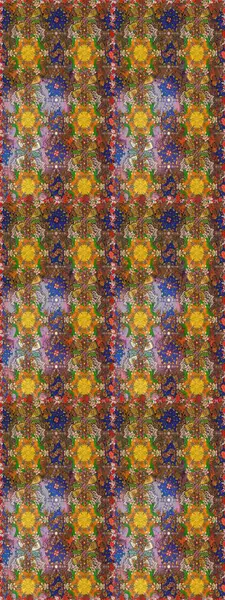 Raster illüstrasyonu. Tekstil veya kitap kapakları, imalat, duvar kağıtları, baskı, hediye paketi ve yapıştırma kitabı için çiçek eskizi geçmişi. Küçük ölçekli çiçeklerdeki basit sevimli desen.