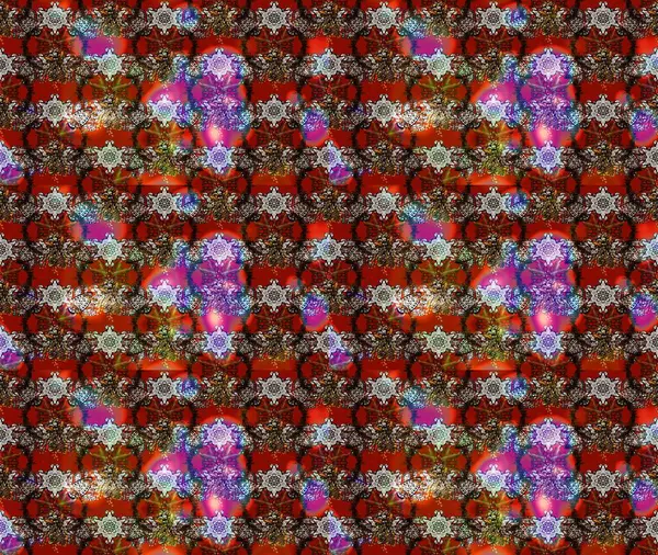 Çizim çiçek deseni duvar kâğıdı olarak kullanılabilir. Raster illüstrasyonu. Kahverengi renkte çiçekler.