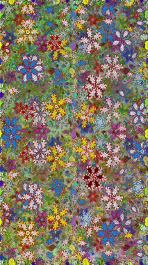 Tatil havası. Bahar mevsimi. Nazik romantik baskı. Raster dikişsiz sevimli çiçek deseni.