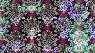 Raster illüstrasyonu. Çiçek deseni. Şatafatlı bahar bahçesi dokusu. Gri renkli çiçekler. Gri renkte çiçek çizimi.