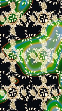 Siyah renkler. Suluboya resim taklit Raster çizimi. El çizimi, soyut ve süslü elementler. Yaz çiçekleri teması. Klasik çiçekler..