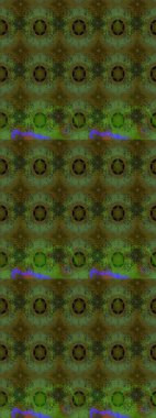 Kızılderili desenli desenli desenli şal deseni. Raster Henna dövme stili. Etnik Mandala süsü. Tekstil, tebrik kartı, boyama kitabı, telefon kılıfı baskısı için kullanılabilir.