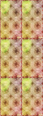 Raster illüstrasyonu. Çiçeksiz desenli arka plan, darbeler, sıçramalar, yaz çiçekleri. Çiçekler bej ve nötr renklerde.