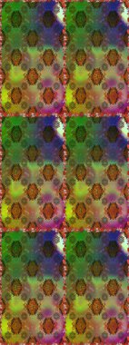 Sabıka fotoğraflarında, bebek kıyafetlerinde, duvar kâğıtlarında, paket kutularında falan kullanılabilir. Zarif, parlak ve pürüzsüz yeşil ve kahverengi çiçek desenli tasarım.