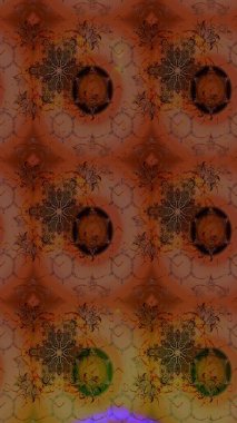 Hoş bir çiçek geçmişi var. Raster illüstrasyonu. Güzel kumaş deseni. Küçük çiçekte çizim deseni.