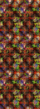 Büyük bir çiçek boyası seti. Kartlar, davetiyeler, tarih kartları ve daha fazlası için kullanılabilir. Raster şirin suluboya çiçek deseni çizimi.