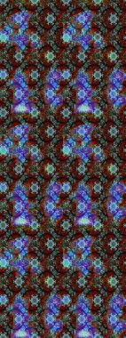 Düz Çiçek Elementleri Tasarımı. Renkli Yaz Temalı eskiz kalıbı. Çiçekli eskiz çizimi. Mavi ve kahverengi renkte çiçekler.