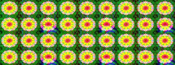 Çiçek desenli raster, yeşil çizgi grafik desenli soyut raster arkaplan. Modern stil dokusu.