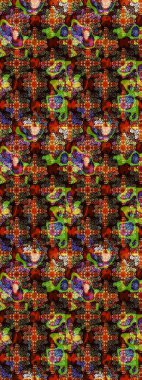 Büyük bir çiçek boyası seti. Kartlar, davetiyeler, tarih kartları ve daha fazlası için kullanılabilir. Raster şirin suluboya çiçek deseni çizimi.