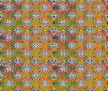 Çiçekli el, pürüzsüz desen çizmiş. Modern gelişim, gri ve kahverengi raster arka plan duvar kağıdı çizimi, klasik çizgiler, desenli desenli çiçekler, çiçekli süsler..