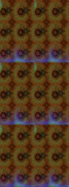 Düz Çiçek Elementleri Tasarımı. Renkli Bahar Teması eskiz kalıbı. Renkli çiçekler. Raster illüstrasyonunda çiçek deseni çizimi.