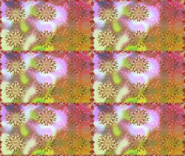 Çiçek arkaplan. Raster deseni. Çiçek kompozisyonu. Doğa. Küçük çiçekte güzel bir desen var. - Tarafsız ve bej çiçekler. Çiçek kolajı.