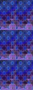 Renkli Yaz Temalı eskiz kalıbı. Sevimli çiçek raster deseni. Modaya uygun kumaş deseni. Düz Çiçek Elementleri Tasarımı.