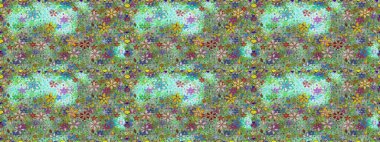 Çiçekleri, deniz kabukları, mandalaları ve suluboya efektleriyle donanma geçmişi. Yatak çarşafları, ceket, paket tasarımı, kumaş ve moda kavramları için tekstil baskısı. Kusursuz etnik tasarım.