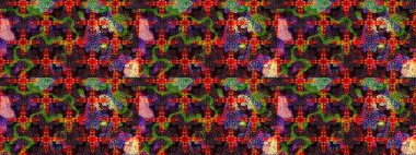 Tebrik kartı geçmişi, boyama kitabı, arkaplan ve tekstil için kullanılabilir. Etnik Mandala havlusu. Taslak süsleme izi. Sınır Kızılderili çiçekli paisley patten. Raster Henna tarzı.