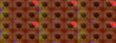 Raster stili kumaş deseni. Çiçekler suluboya çizim deseni.