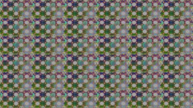 Yeşil ve gri renkli Asya tekstili. Raster illüstrasyonu. Çiçeklerle suluboya desenleri.