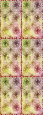 Tekstil için figür. Poster ya da kapak için arka plan. Davetiye ve kartpostal tasarımı için dekoratif çiçek unsurları. Yapraklı kusursuz desen. Sevimli zarif çiçekler Raster illüstrasyonu.