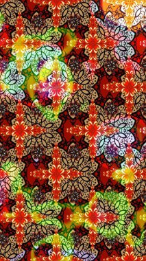 Tekstil, duvar kâğıdı, kapaklar, yüzey, baskı, hediye paketi, hatıra defteri, dekupaj. Özgürlük stili Millefleur 'lar. Küçük yabani çiçeklerdeki halk modelini çiz. Taşralı şıklığı.