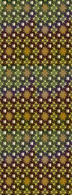 Renkli Yaz Temalı eskiz kalıbı. Düz Çiçek Elementleri Tasarımı. Modaya uygun kumaş deseni. Sevimli çiçek raster deseni.