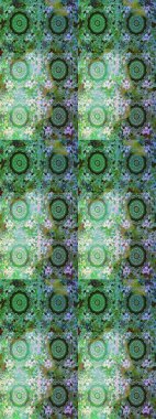 2019 Noel 'i, kar tanesi, yeni yıl. Altın elementli yeşil renkli bir mahsul..