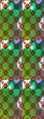 Çiçek kolajı. - yeşil ve kahverengi çiçekler. Küçük çiçekte güzel bir desen var. Çiçek arkaplan. Raster deseni. Çiçek kompozisyonu. Doğa.