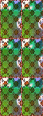 Çiçek kolajı. - yeşil ve kahverengi çiçekler. Küçük çiçekte güzel bir desen var. Çiçek arkaplan. Raster deseni. Çiçek kompozisyonu. Doğa.