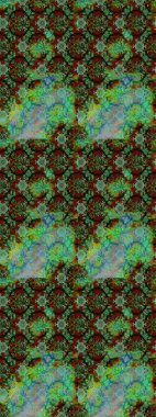 Raster çiçek desenli çiçek deseni, yapraklar, dekoratif elementler, sıçrama, lekeler, el çizimi kontur çizgileri ve Doodle çizim stili, grafik raster çizim çizimi.