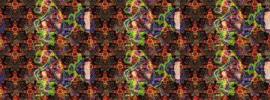 Karalama elementleri. Çizim çiçek deseni duvar kağıdı, web sitesi arka planı, ambalaj kağıdı, davetiye, broşür, afiş veya web sitesi için kullanılabilir. El çizimi Raster illüstrasyonu.