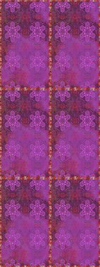 Çiçek çelengi. Güzel, parlak, pürüzsüz kumaş, tuval. Raster illüstrasyonu. Şablon, pürüzsüz, çiçekli kenar. Kıvırcık, parlak örgü. Klasik eski arkaplan.