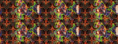 Karalama elementleri. Çizim çiçek deseni duvar kağıdı, web sitesi arka planı, ambalaj kağıdı, davetiye, broşür, afiş veya web sitesi için kullanılabilir. El çizimi Raster illüstrasyonu.