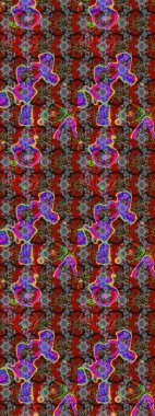 Düz Çiçek Elementleri Tasarımı. Renkli Yaz Temalı eskiz kalıbı. Gri renkli çiçekler. Raster illüstrasyonunda çiçek deseni çizimi.