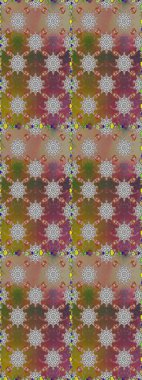 Küçük çiçekli basit, dikişsiz desen. Raster illüstrasyonu. Kahverengi ve gri renkli şirin çiçekler. Moda baskısı, albüm, ambalaj kağıdı, duvar kağıdı için zarif dekoratif süslemeler..