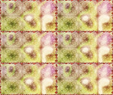 Bej ve nötr arkaplanda. El çizimi çiçekli, pürüzsüz bir desen. Tekstil, kumaş, ambalaj, hatıra defteri için hoş bir çiçek arkaplanı. Çocuksu tasarım.