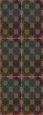 Renkli Yaz Temalı Kusursuz Arkaplan. Sevimli çiçek raster deseni. Modaya uygun kumaş deseni. Düz Çiçek Elementleri Tasarımı.